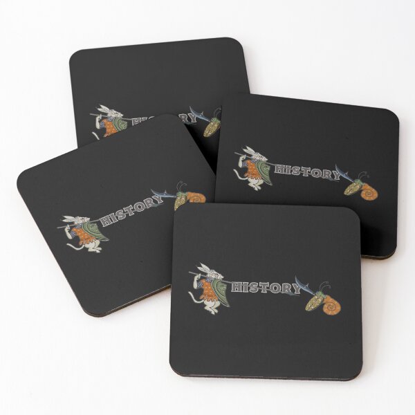 Item preview, The Hare and the Snail do battle on black designed and sold by CrowFriend.