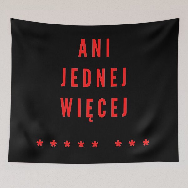 Item preview, Ani Jednej Więcej- Polish Women Protest designed and sold by ArtemisDesignss.