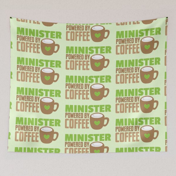 Item preview, Minister powered by coffee designed and sold by jazzydevil.