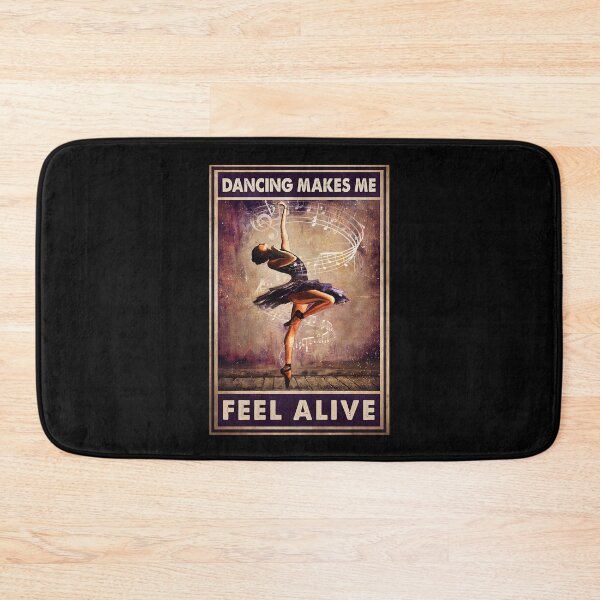Item preview, Dancing Makes Me Fell Alive - Ballet Dancer Girl designed and sold by douglasNVD.