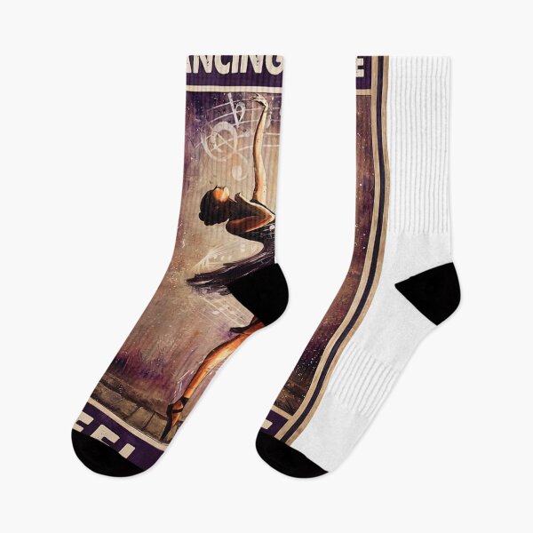 Item preview, Dancing Makes Me Fell Alive - Ballet Dancer Girl designed and sold by douglasNVD.