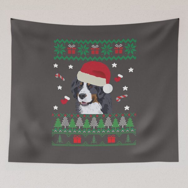 Item preview, Christmas Sweater Burnese Mountain Dogs For Dog Lovers As I Love My Bernese Dog - I Love My Bernese Dog designed and sold by lodarohit.