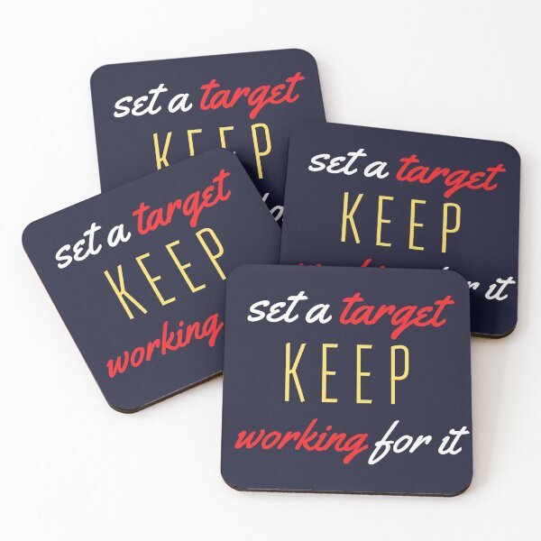 Item preview, Set a target keep working for it designed and sold by AmonRa16.