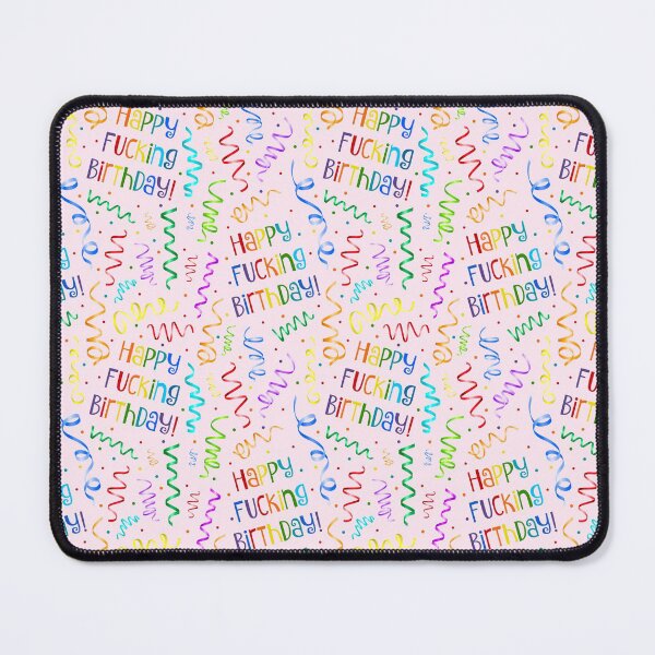 Item preview, Happy Fucking Birthday designed and sold by KrisInStitches.