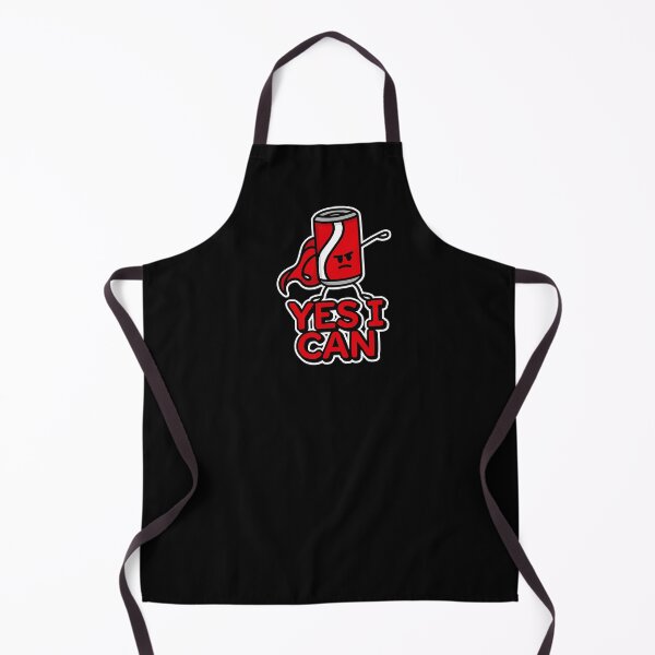 Item preview, Yes I can, funny Super Hero & funny kids food puns Cola can designed and sold by LaundryFactory.