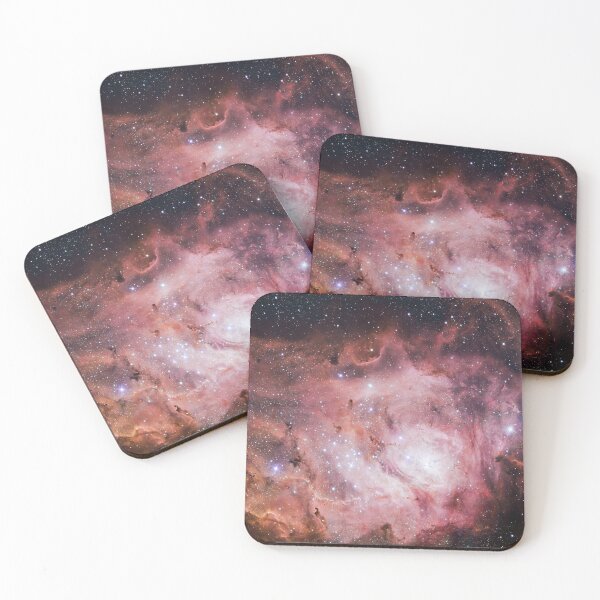 Item preview, Lagoon Nebula (M8, NGC 6523) - Richly detailed image captured by VST (constellation of Sagittarius) designed and sold by Raureif.