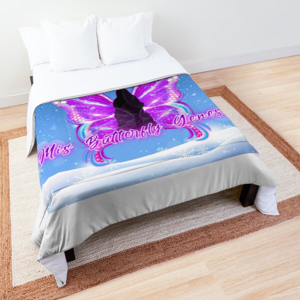 ms buuterfly winter Comforter