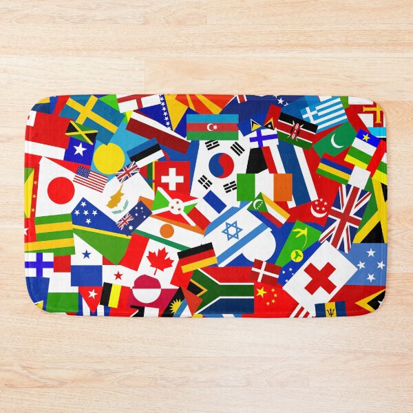 Item preview, World Flag Collage Background designed and sold by Prawny.