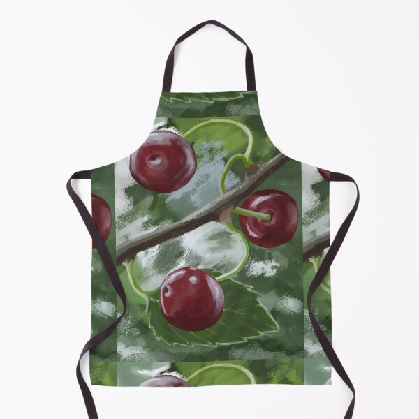 Item preview, Sketch with cherries on a branch designed and sold by tuzlay.