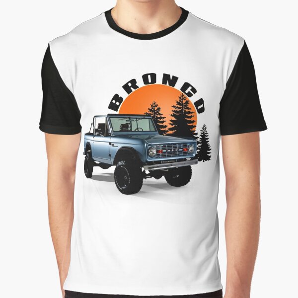 GarageProject101 Classic Ford Bronco T-Shirt L / White