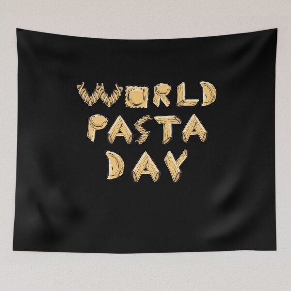 Item preview, World Pasta Day designed and sold by PaulPolygonart.