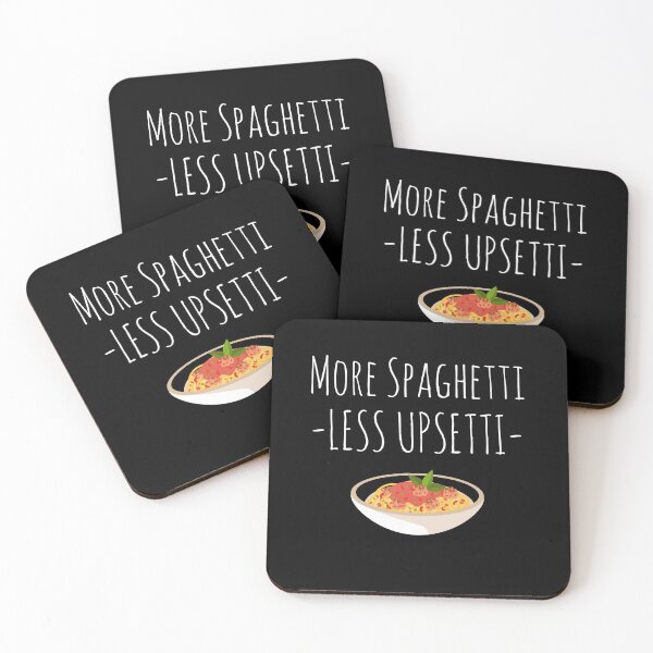 Item preview, More Spaghetti Less Upsetti designed and sold by PaulPolygonart.
