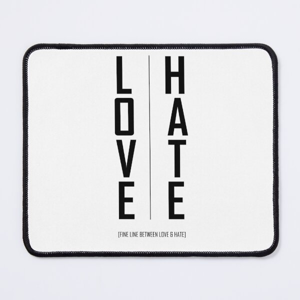 Item preview, Fine Line Between Love and Hate - Word Puzzle designed and sold by NGAGE "LIVE LIFE".