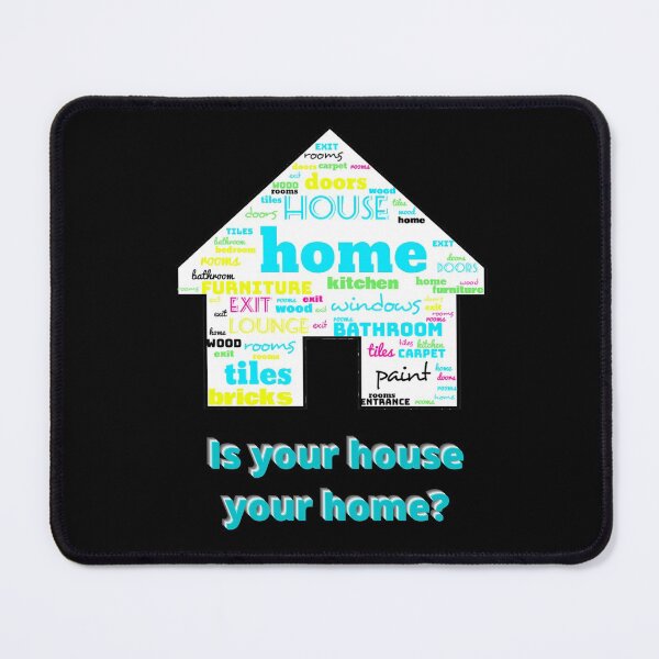 Item preview, House of words. Is your house your home? #3 designed and sold by AnnaBBS.