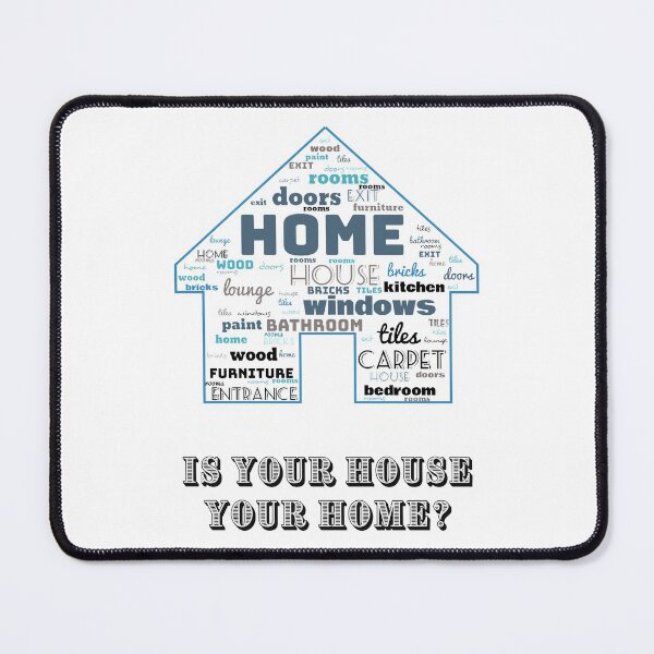 Item preview, House of words. Is your house your home? #4 designed and sold by AnnaBBS.