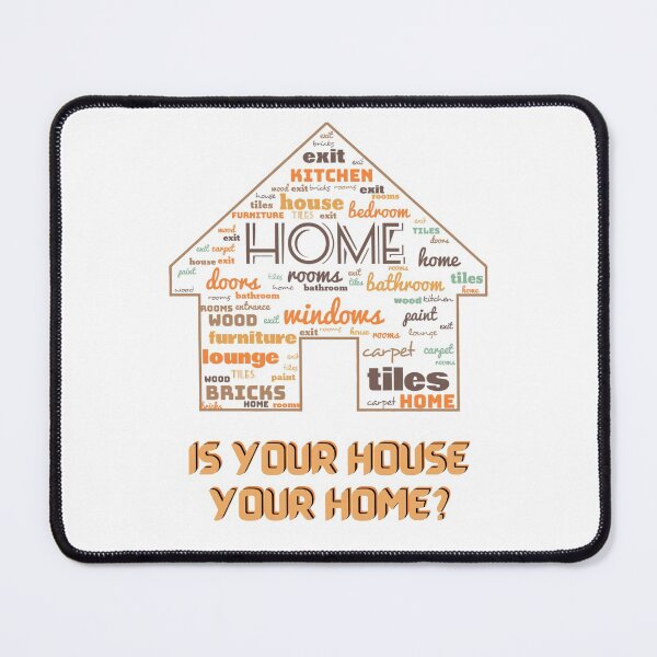 Item preview, House of words. Is your house your home? #2 designed and sold by AnnaBBS.