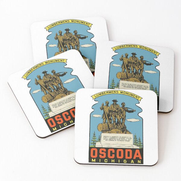 Artikelvorschau, Oscoda, Michigan (Bundesstaat) entworfen und verkauft von Decal Mania.