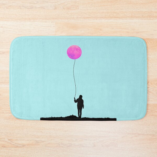 Item preview, Girl with Colorful Moon Balloon - Sunset - Art Art designed and sold by urban-design.