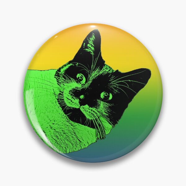 Item preview, Gay Pride green cat art on tshirts and other accessories designed and sold by Manimal-Merch.