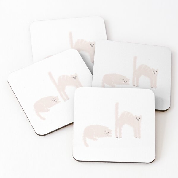 Item preview, Cute two kittens, cute sleeping cat, cat yawns and stretches designed and sold by JeffPark.
