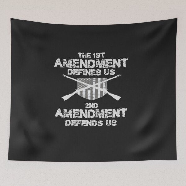 Item preview, 1st Amendment Defines Us, 2nd Amendment Defends Us designed and sold by Thomas Pinnell.