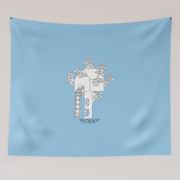 Item preview, Walk the Moon Tree House Design Sticker designed and sold by MartinHohne.
