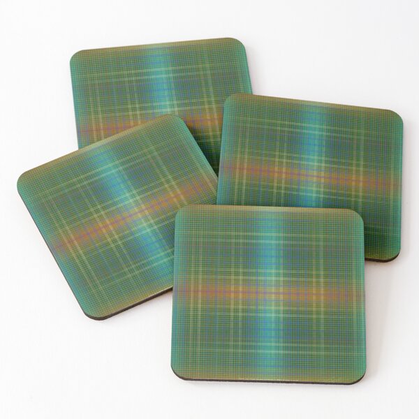 Item preview, Green Glow Plaid designed and sold by StudioBoomBoom.