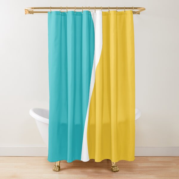Item preview, Simple Waves 2 - Turquoise and Yellow designed and sold by LAEC-Shop.