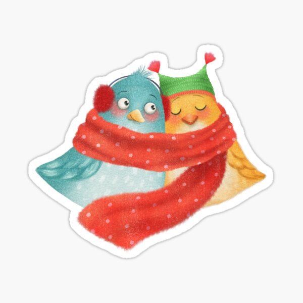 Have yourself a cozy little Christmas Sticker