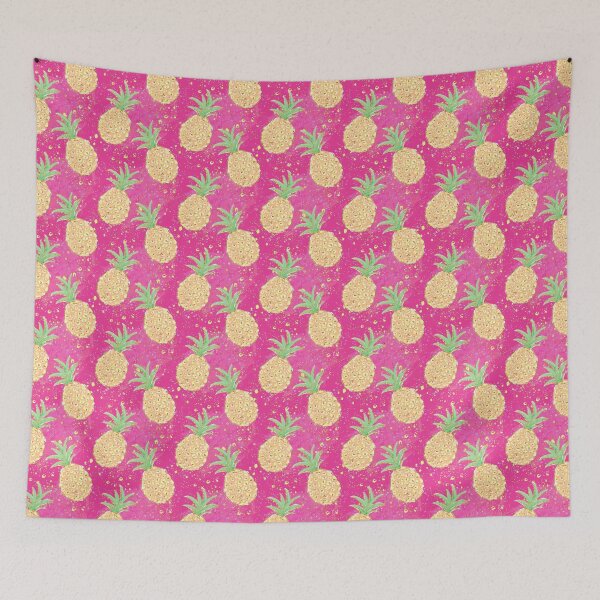 Item preview, Pineapple - Pink Gold Green designed and sold by Meliafroggy.