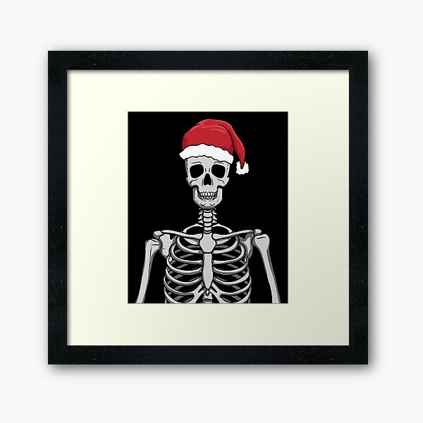 Artikel-Vorschau von Skeleton Santa Hat Aesthetic Goth Gift Christmas Skeleton Gear, designt und verkauft von DynamicDesign.