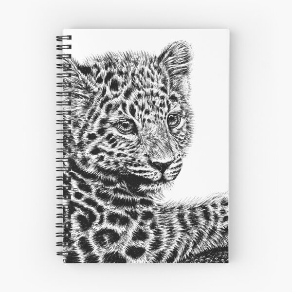 Item preview, Amur leopard cub circle designed and sold by LorenDowding.