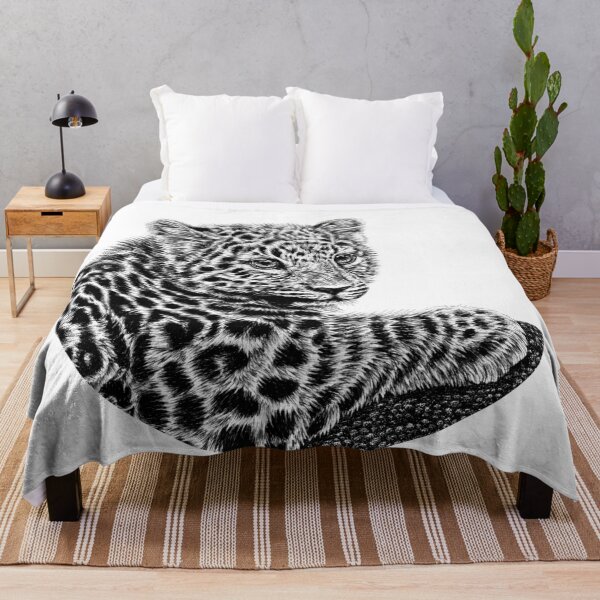 Item preview, Amur leopard cub circle designed and sold by LorenDowding.
