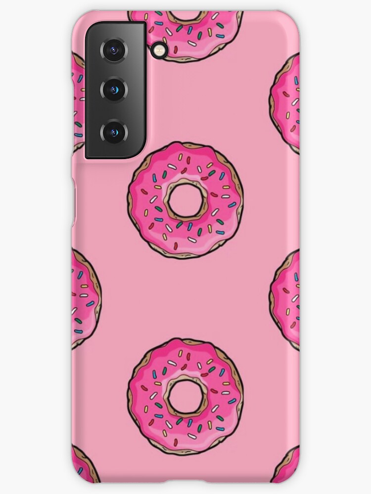 Pink Donut Samsung Galaxy Phone Case