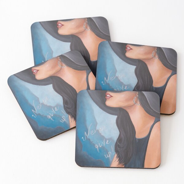 Item preview, Never give up! designed and sold by SevilGoriuc.