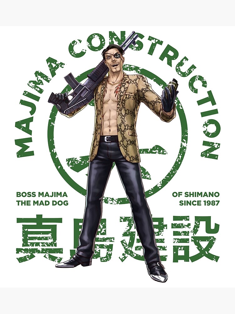 Majima Construction Goro Majima Yakuza Kazuma Kiryu Premium Matte