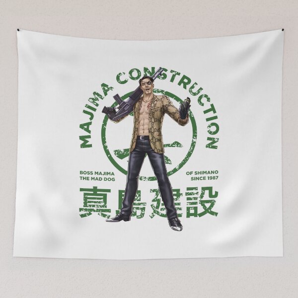 Item preview, majima construction goro majima yakuza kazuma kiryu designed and sold by teirbiet.