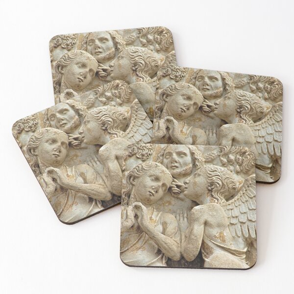 Item preview, Orvieto Cathedral Angels Gothic Art Facade Relief designed and sold by Anna Lemos.