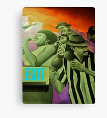 Exit Sign Canvas Print