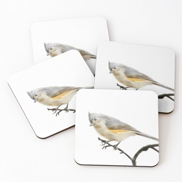 Item preview, Watercolor Tufted Titmouse designed and sold by DariyaDell.