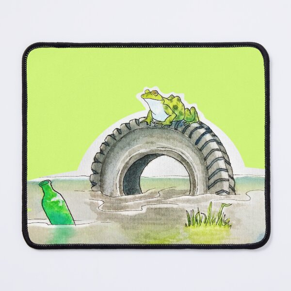 Item preview, Frog in sewage designed and sold by VulturAndes.