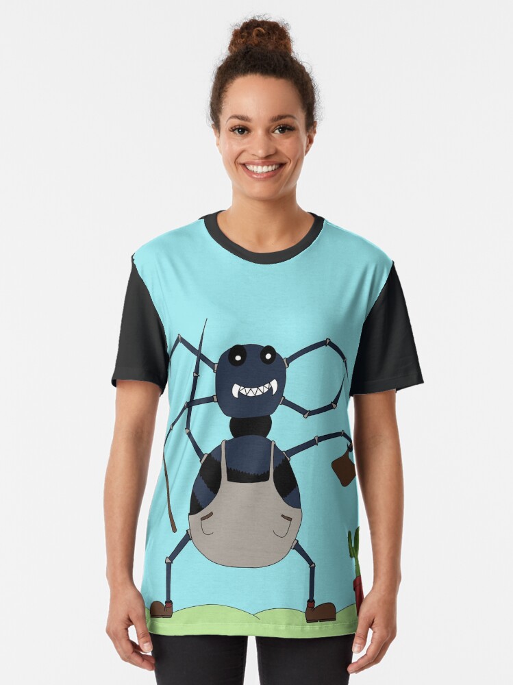 Alternate view of Farm Spider Graphic T-Shirt