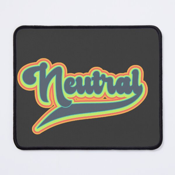 Item preview, Neutral - Retro Colors Sports Text designed and sold by Chubuter.