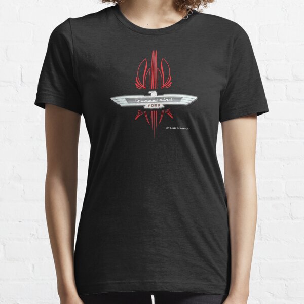 Ford Thunderbird Emblem w Nadelstreifen Essential T-Shirt