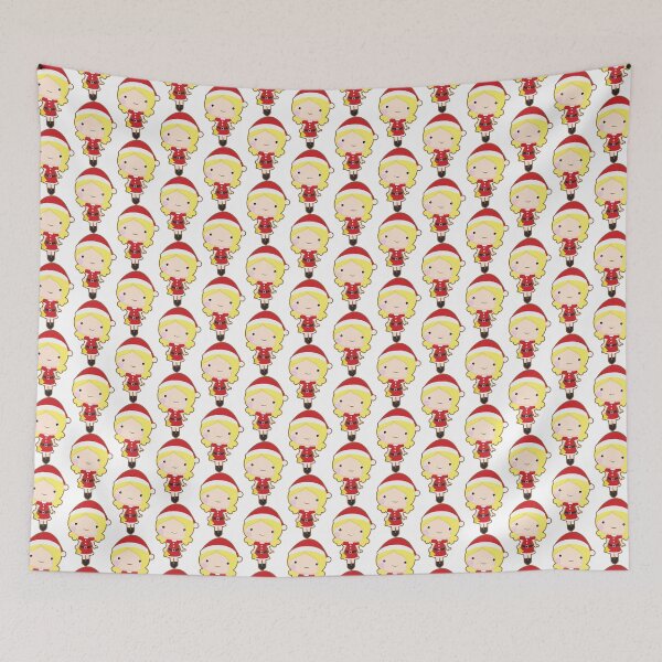 Item preview, Christmas girl designed and sold by vallustration.