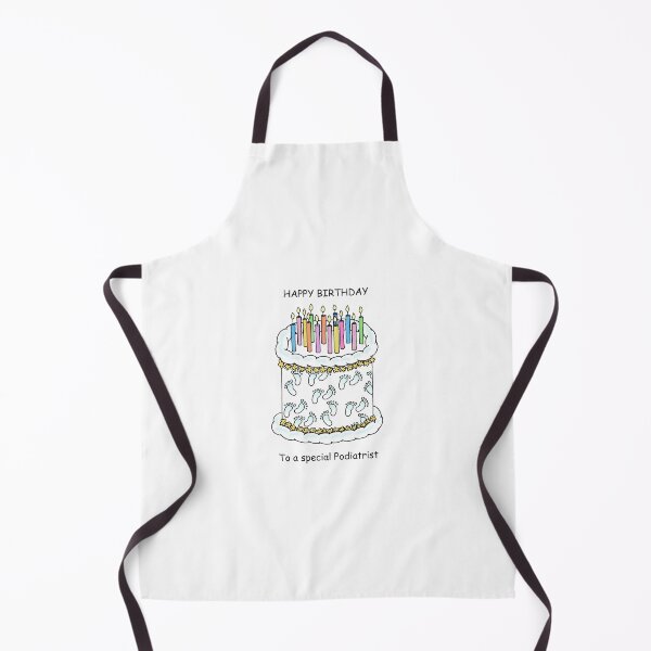 Item preview, Happy Birthday to Podiatrist Cake and Candles designed and sold by KateTaylor.