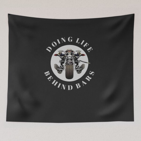 Item preview, Motorcycle Doing Life Behind Bars designed and sold by Thomas Pinnell.