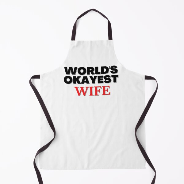 Item preview, World's Okayest Wife Christmas Sweater Christmas Present designed and sold by NelleD.