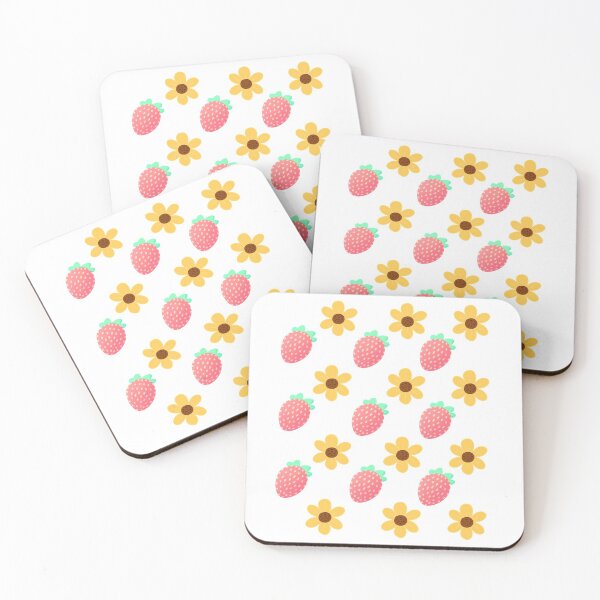 Item preview, Flowers and Strawberries   designed and sold by Krauseshop.