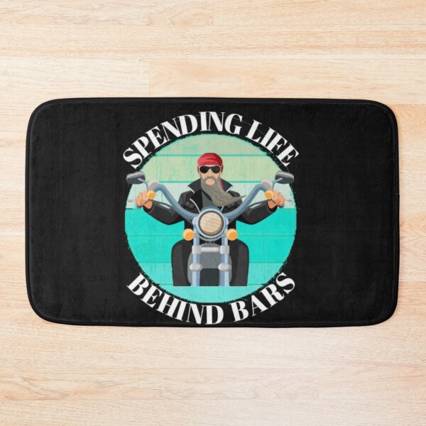 Item preview, Motorcycle Doing Life Behind Bars designed and sold by Thomas Pinnell.